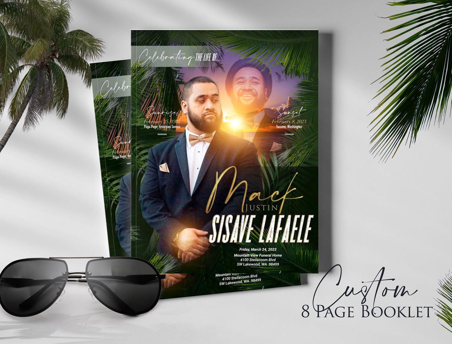 Custom Magazine Booklet — Mack Justin Sisave Lafaele